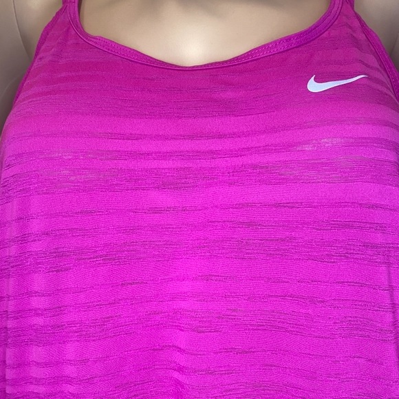 Nike Women's Dri-FIT Cool Strappy Running Athletic Active Tank Top Sz Large EUC - Picture 3 of 6